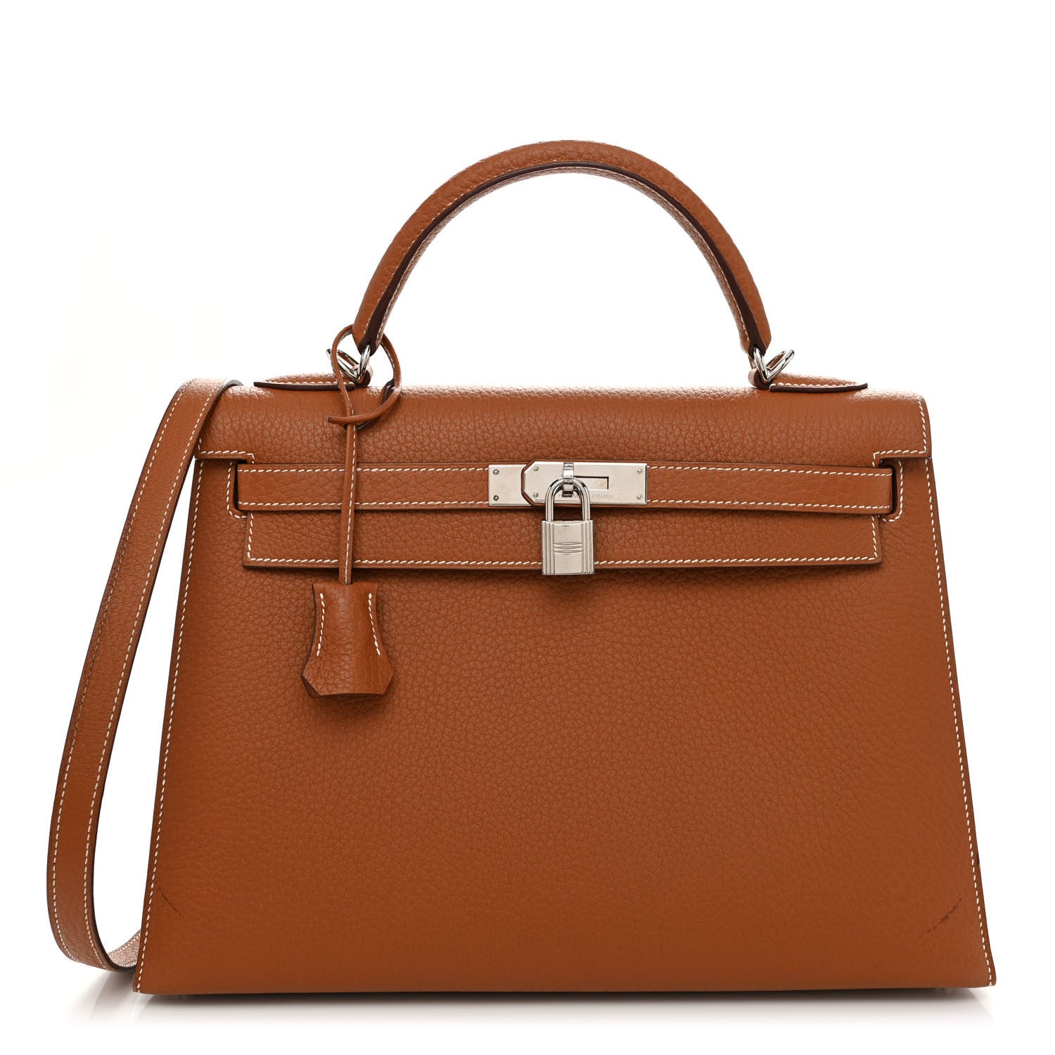 Hermes Fjord Sellier Kelly 32 Gold 1 of 14