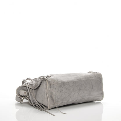 Balenciaga Agneau Marble Hardware City Grey 4 of 8