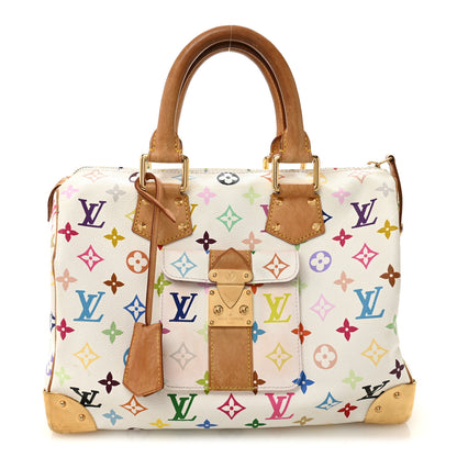 Louis Vuitton Monogram Multicolor Speedy 30 White 1 of 10