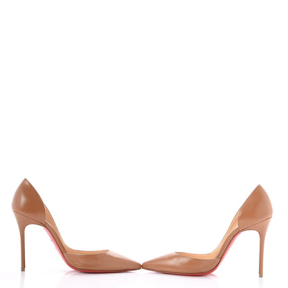 Christian Louboutin Kidskin Iriza 100 Pumps 37 Noisette 9 of 10
