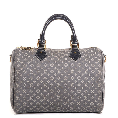 Louis Vuitton Monogram Idylle Speedy Bandouliere 30 Encre 1 of 7