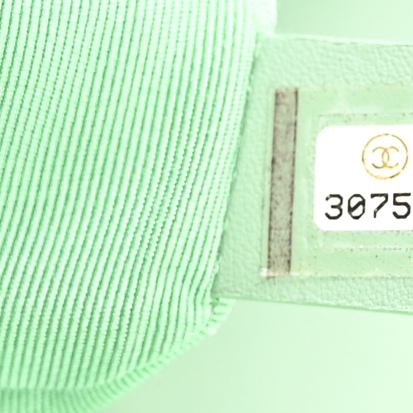 Sequin Quilted Medium Chanel 19 Flap Light Green