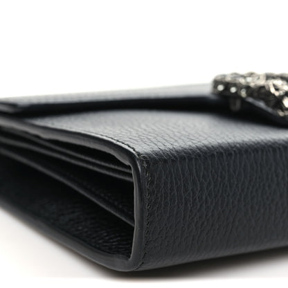 Gucci Calfskin Mini Dionysus Chain Wallet Black 9 of 10
