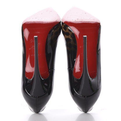 Christian Louboutin Patent Degrade Leopard So Kate 120 Pumps 35 Leopard Black 5 of 9