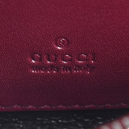 Gucci Crocodile Zip Around Card Case Cherry Gloss 6 of 8