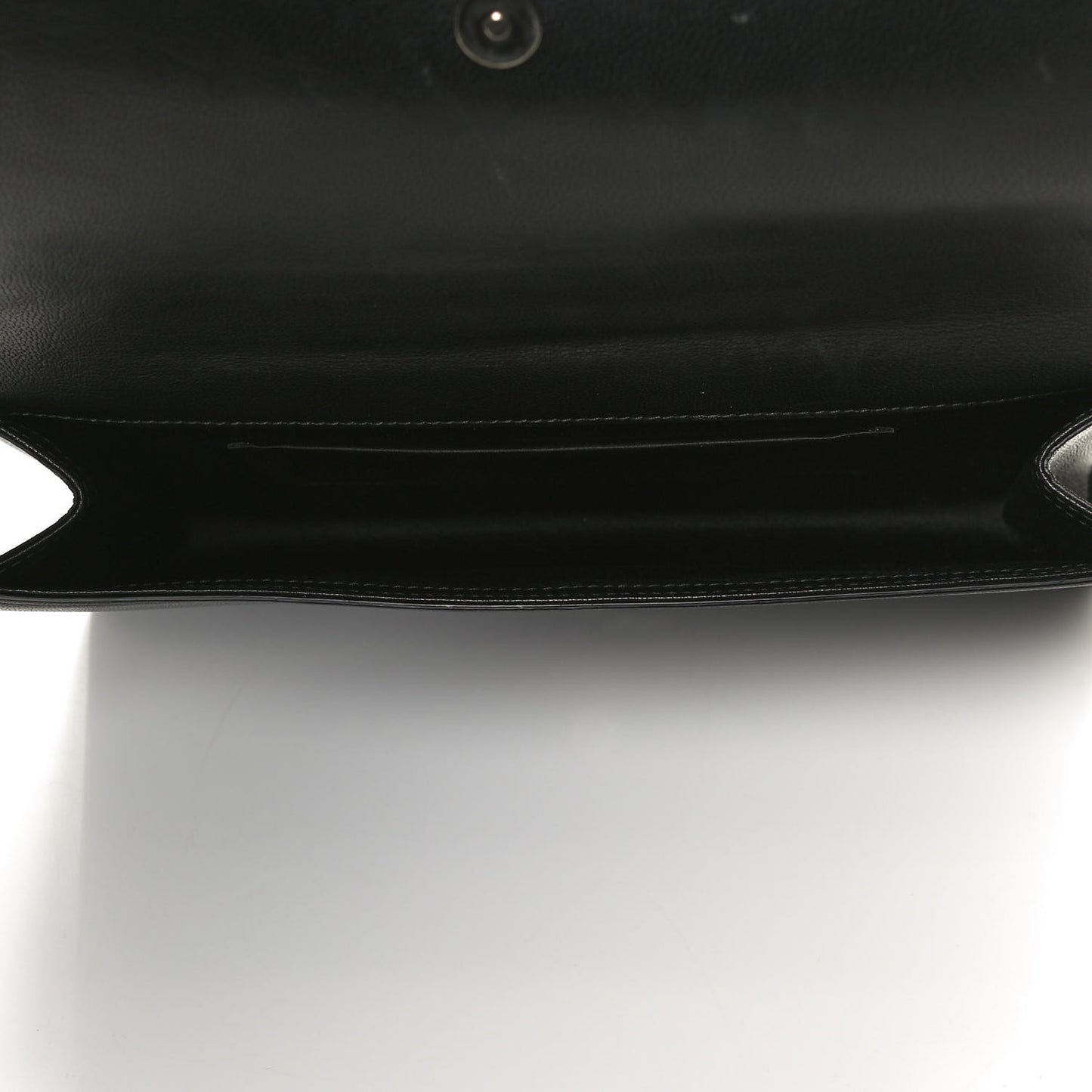 Calfskin Monogram Large Belle De Jour Clutch Black