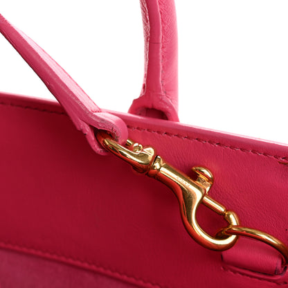 Saint Laurent Calfskin Nano Sac De Jour Lipstick Fuchsia 15 of 16