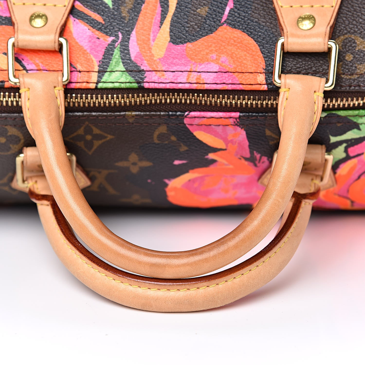 Louis Vuitton Monogram Roses Speedy 30 10 of 14