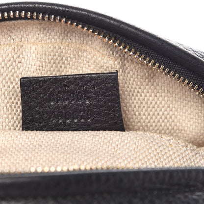 Gucci Pebbled Calfskin Mini Soho Chain Bag Black 7 of 8