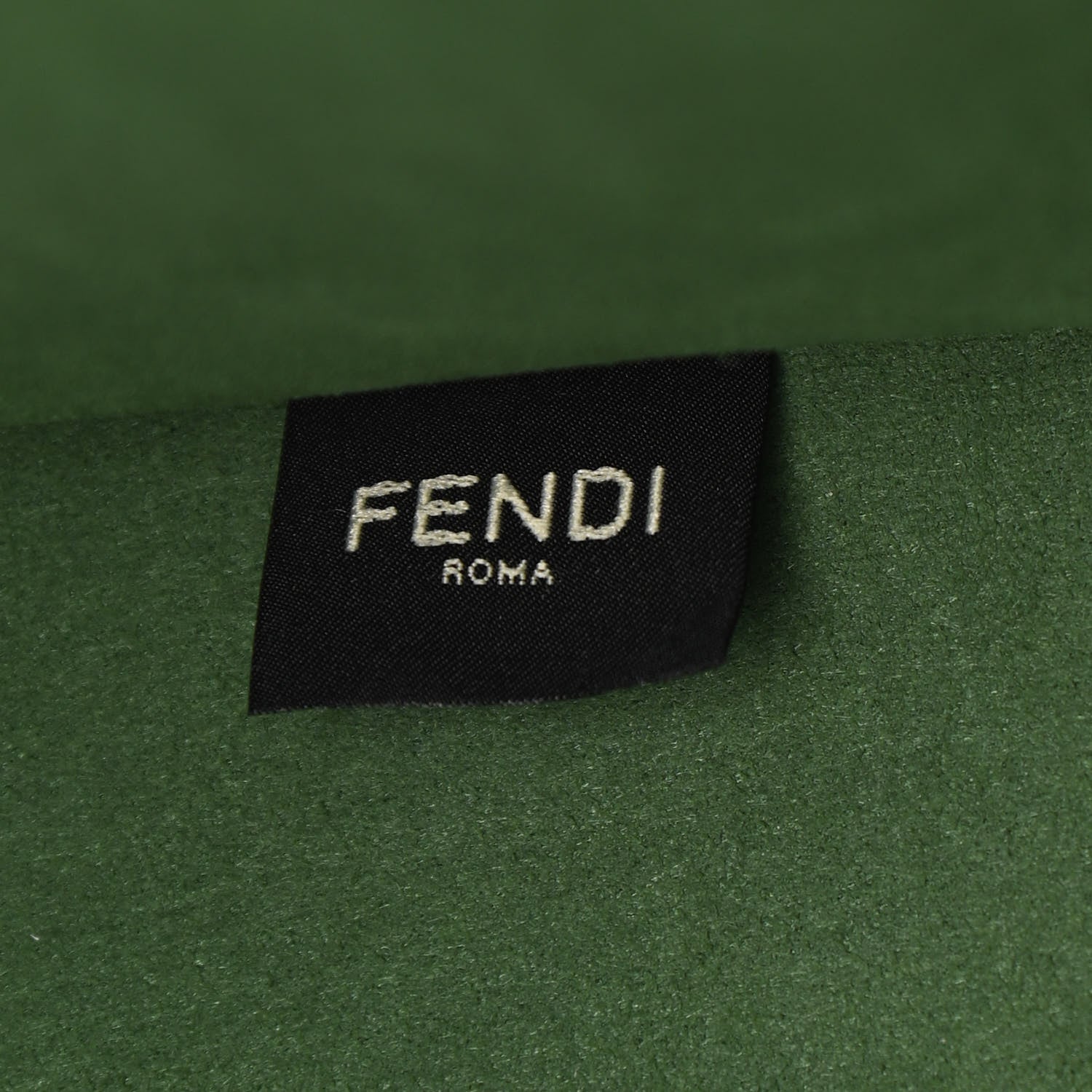 Fendi Vitello Cher Plexiglass Logo Debossed Medium Fendi Sunshine Shopper Tote Verde Islanda 6 of 10
