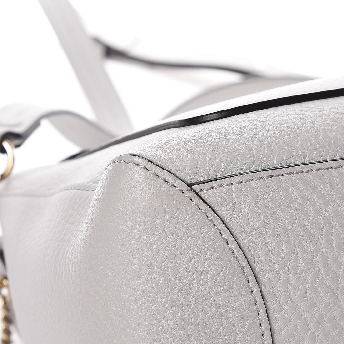 Calfskin Medium Faye Day Shoulder Bag Airy Grey