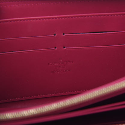 Louis Vuitton Vernis Zippy Wallet Fuchsia 7 of 9