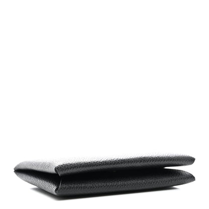 Hermes Epsom Calvi Card Case Black 4 of 8