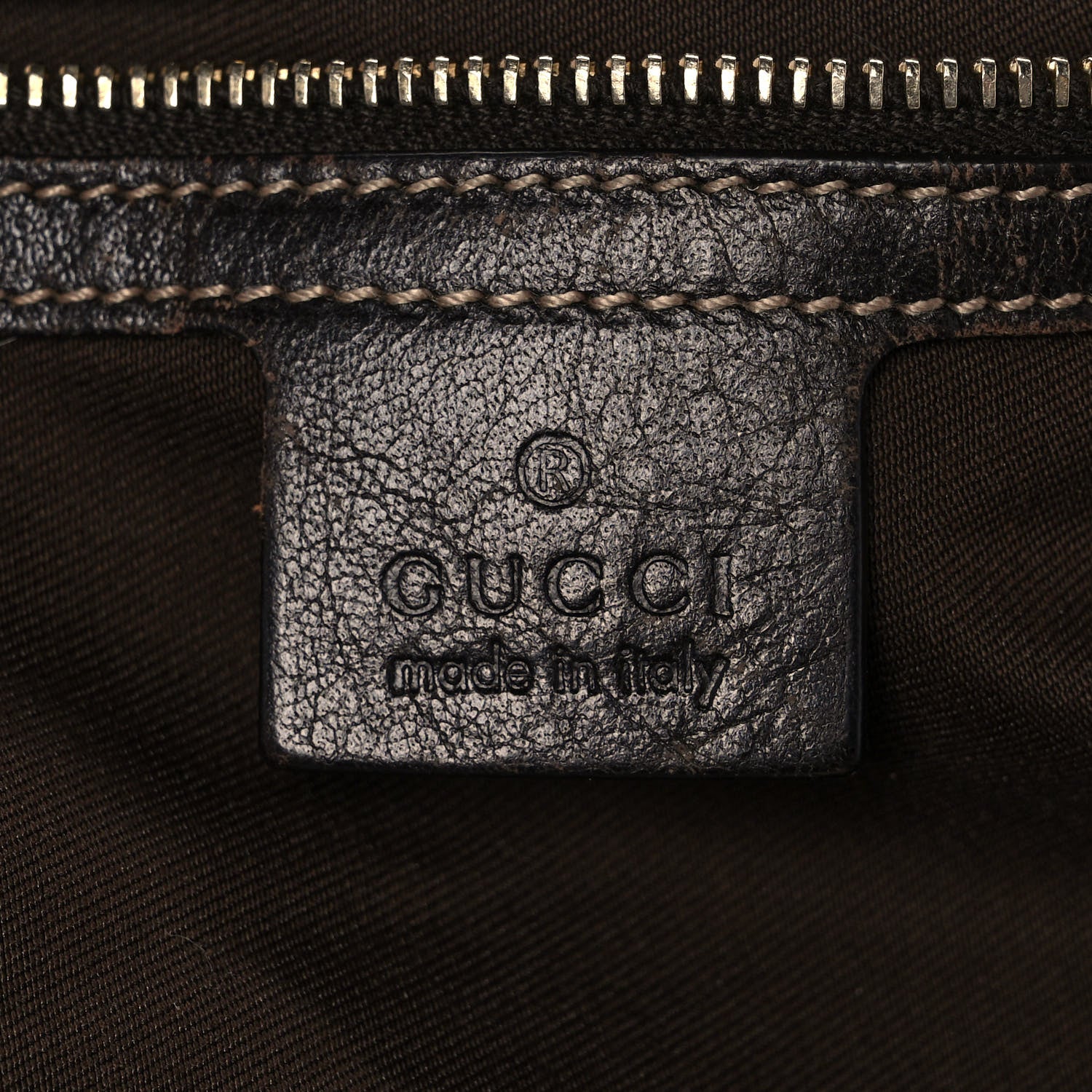 Gucci Monogram Medium Pelham Shoulder Bag Dark Brown 8 of 10