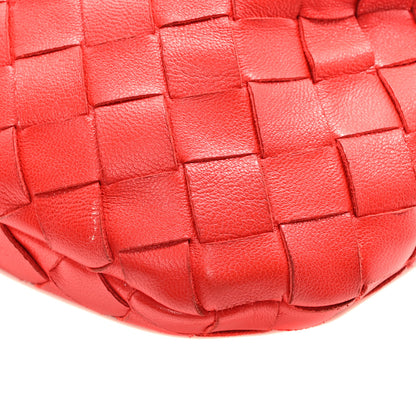 Bottega Veneta Nappa Intrecciato Mini Jodie Red 10 of 11