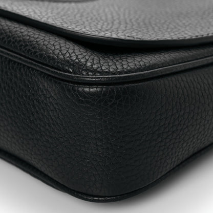 Gucci Pebbled Calfskin Medium Soho Flap Crossbody Black 9 of 9