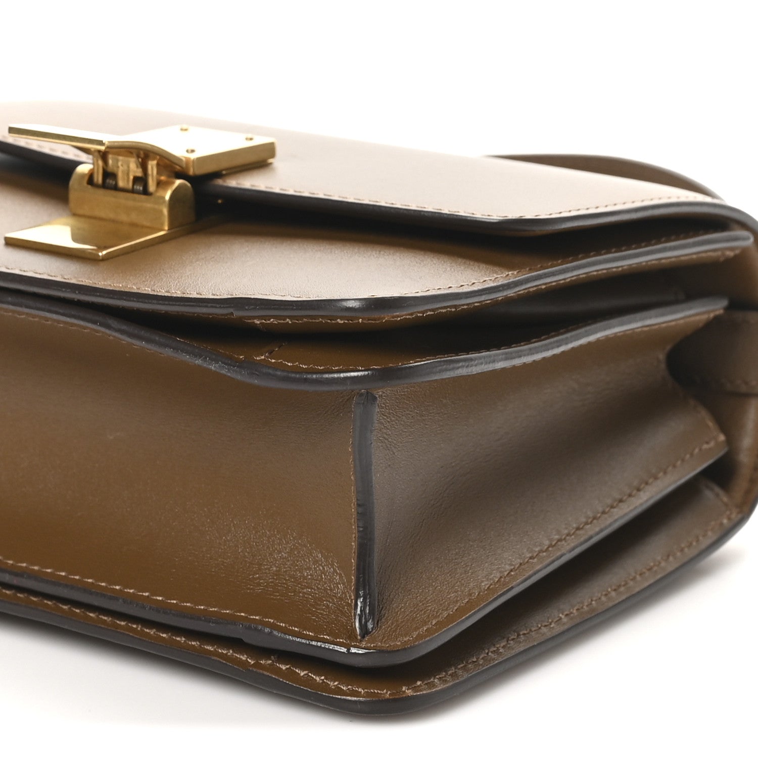 Celine Box Calfskin Small Classic Box Flap Bag Camel 9 of 9