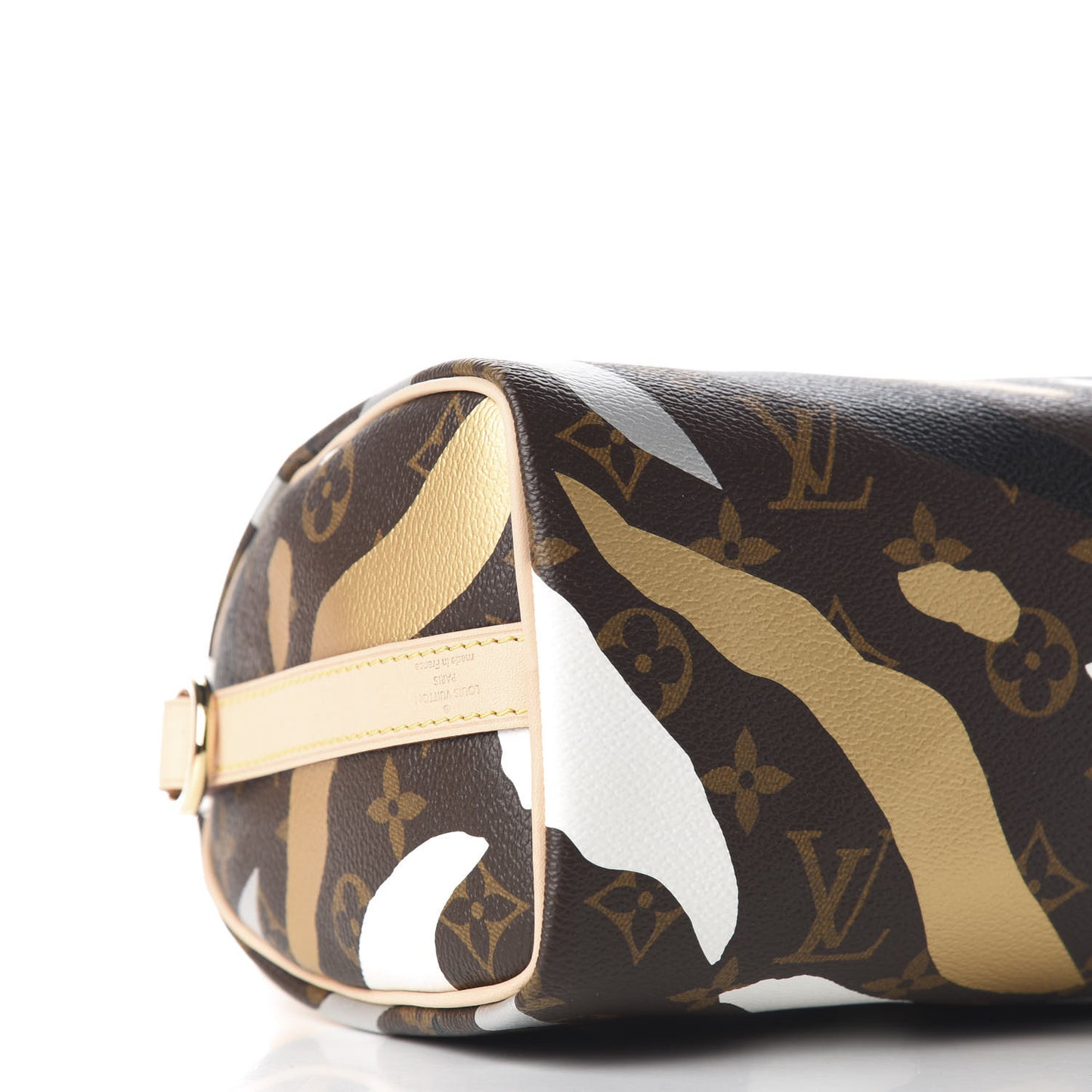 X LOL Monogram Speedy BB Gold Silver