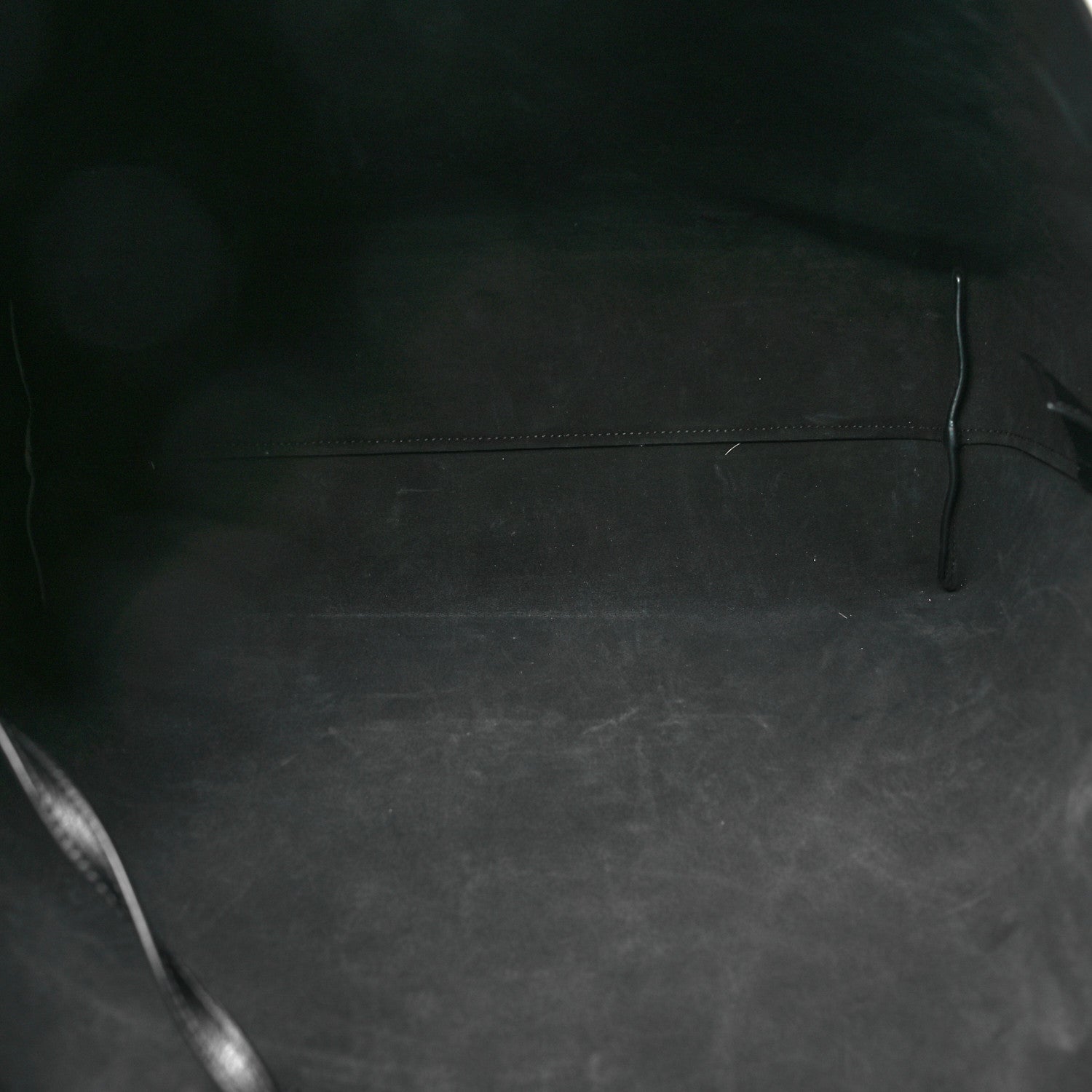 Saint Laurent Calfskin Large Shopping Tote Black 6 of 11