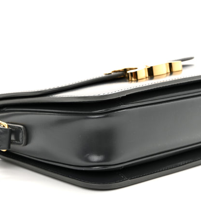 Celine Shiny Calfskin Teen Triomphe Dark Grey 11 of 13