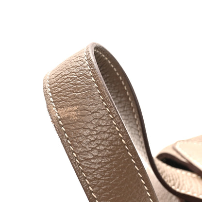 Hermes Taurillon Clemence Picotin Lock 18 PM Etoupe 14 of 14
