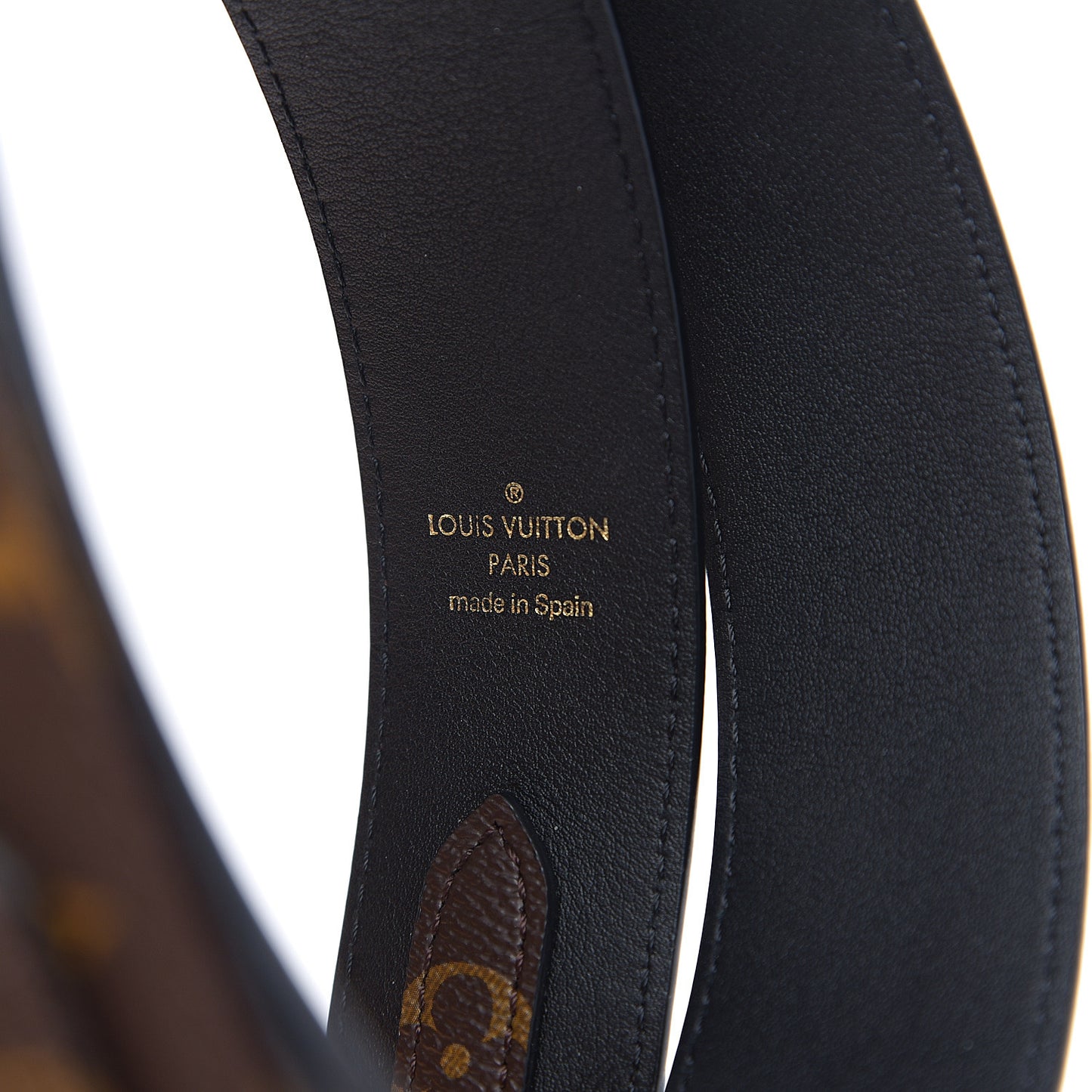Monogram Bandouliere Shoulder Strap Black