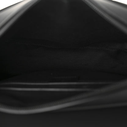 Gucci Rubber Effect Calfskin GG Medium Messenger Bag Black 5 of 10