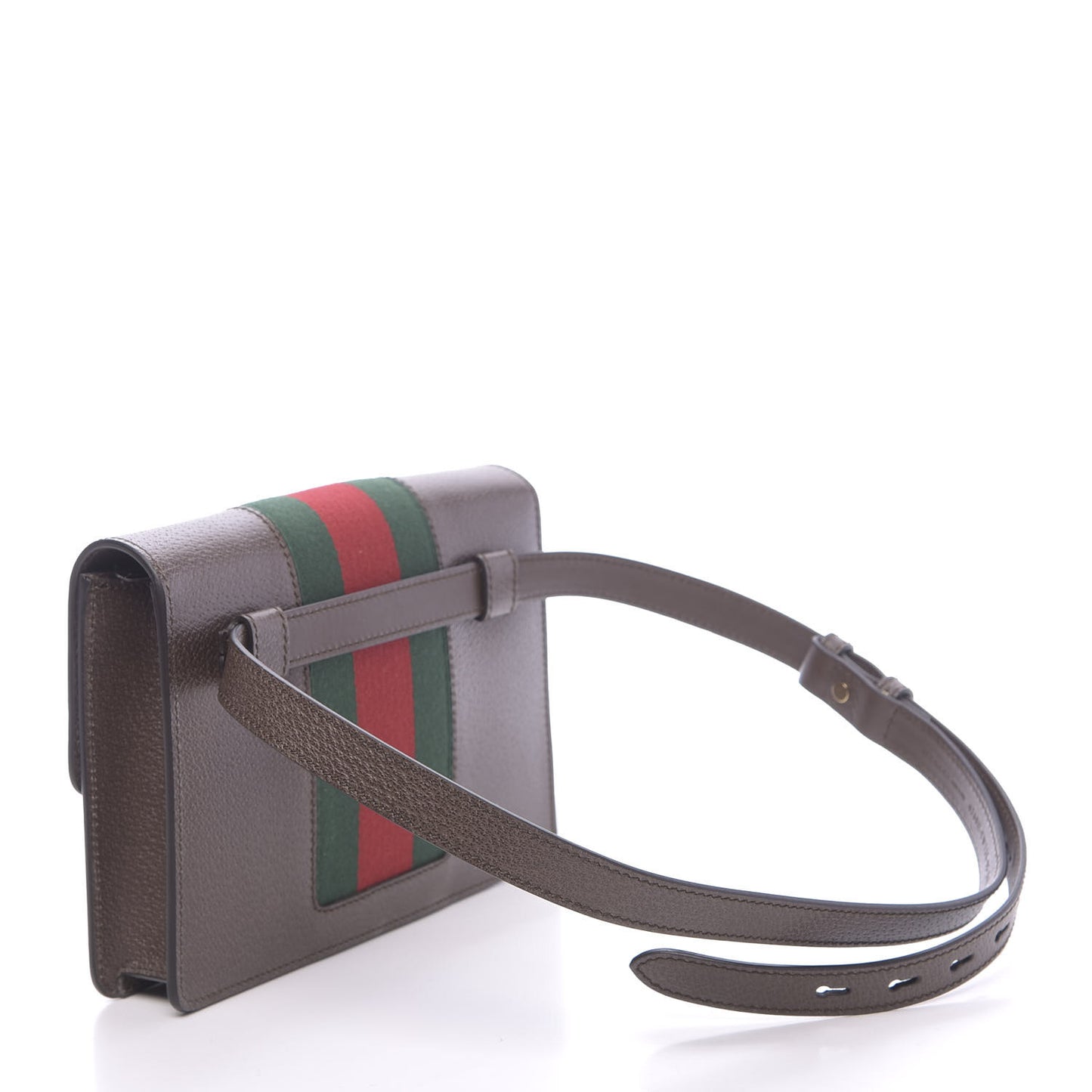 Calfskin Embroidered Sylvie Belt Bag 95 34 Brown