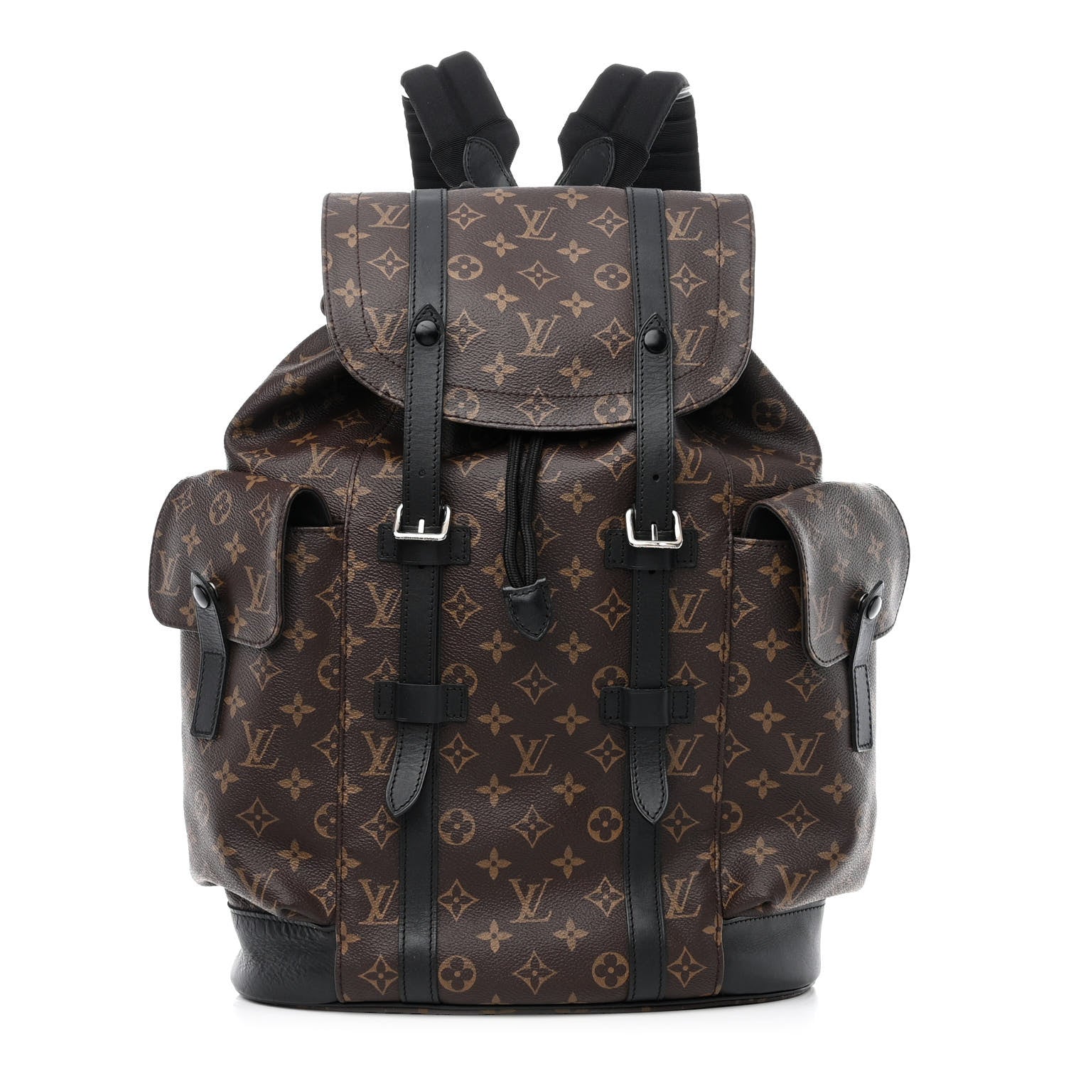 Louis Vuitton Monogram Macassar Christopher MM Backpack 1 of 12