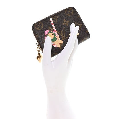 Louis Vuitton Monogram 2024 Christmas Animation Candy Factory Zippy Coin Purse  Candy Red 2 of 7