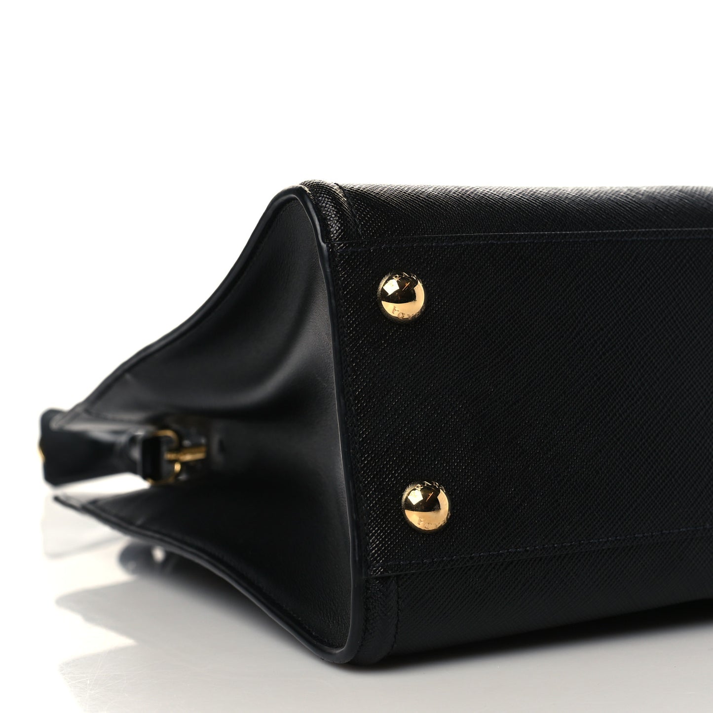 Saffiano Soft Calfskin Large Tote Black