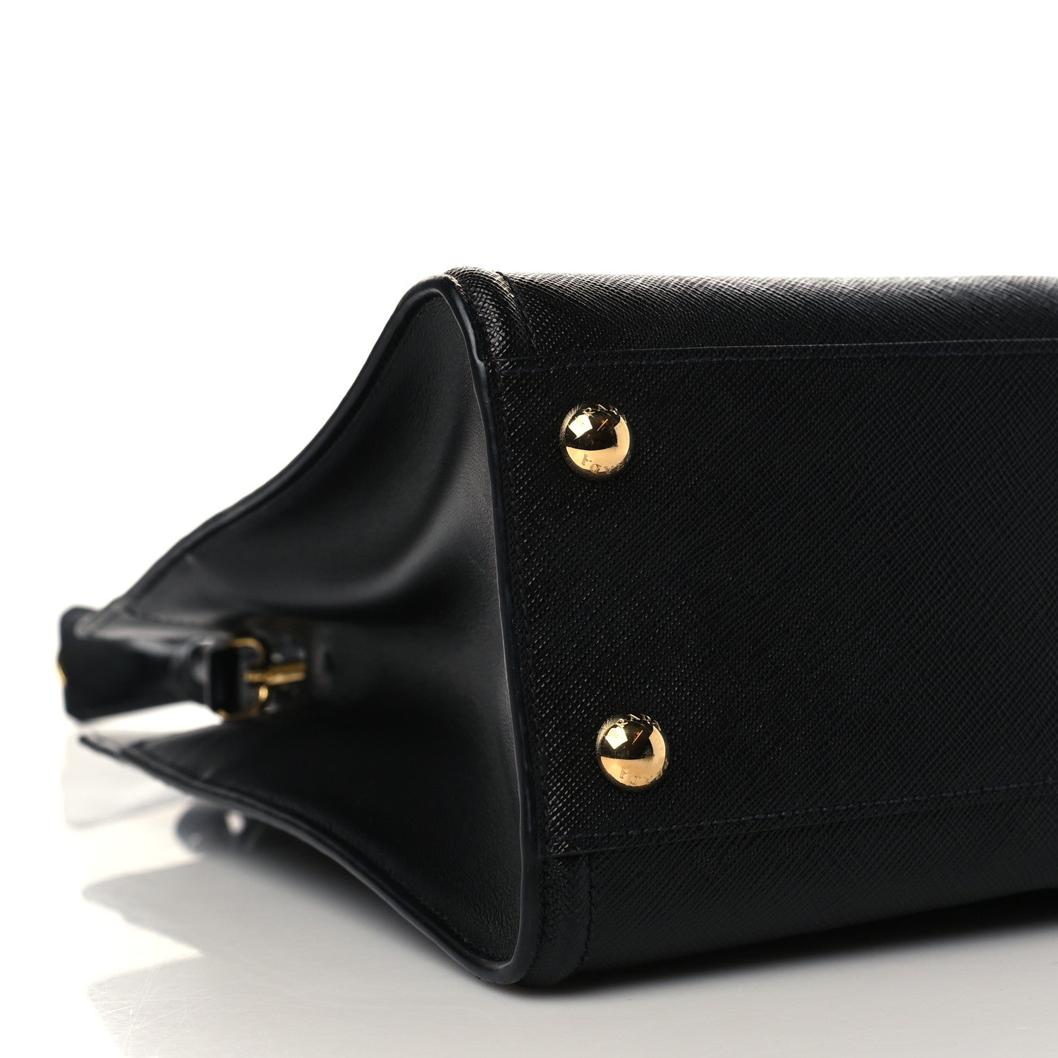 Prada Saffiano Soft Calfskin Large Tote Black 8 of 9