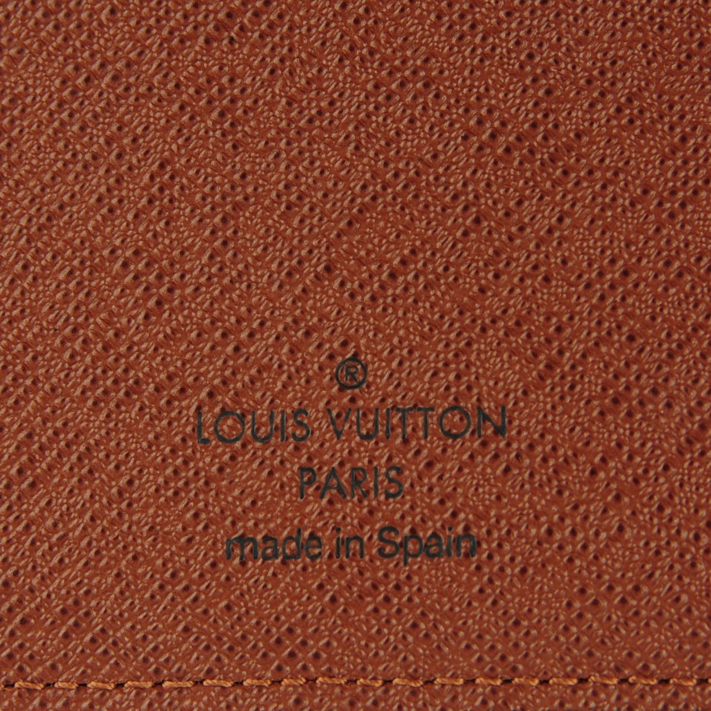 Monogram Desk Agenda Cover