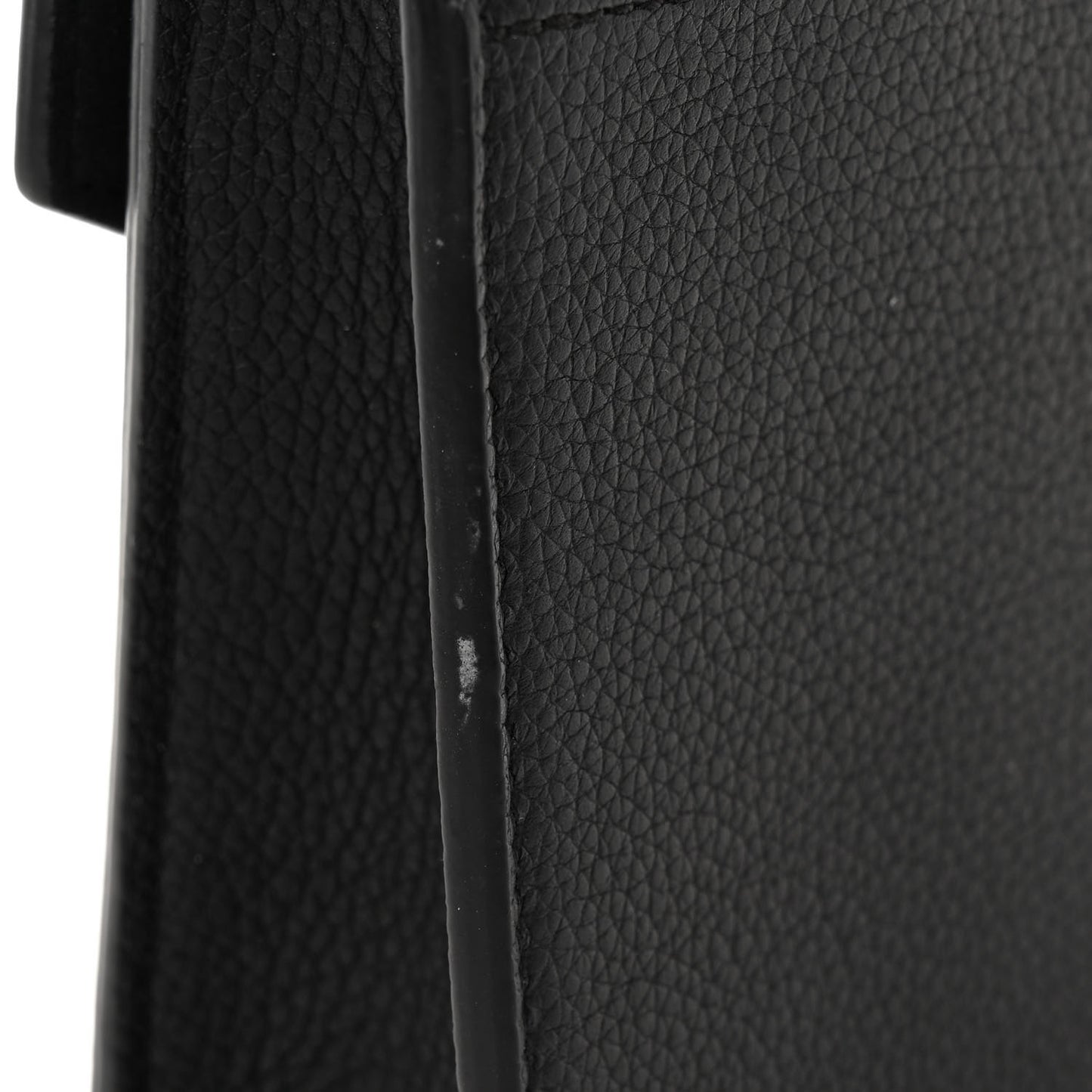 Soft Calfskin My Lockme Chain Pochette Black