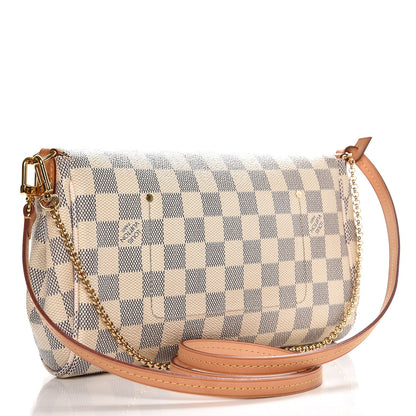 Louis Vuitton Damier Azur Favorite MM 3 of 8
