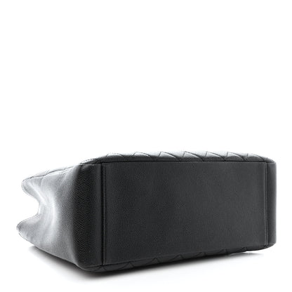 Chanel Caviar Quilted Grand Shopping Tote GST Black 4 of 11