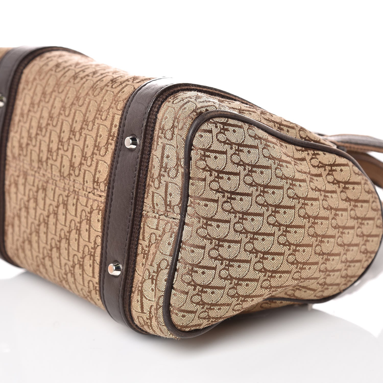 Christian Dior Diorissimo Bowler Dark Brown 5 of 10