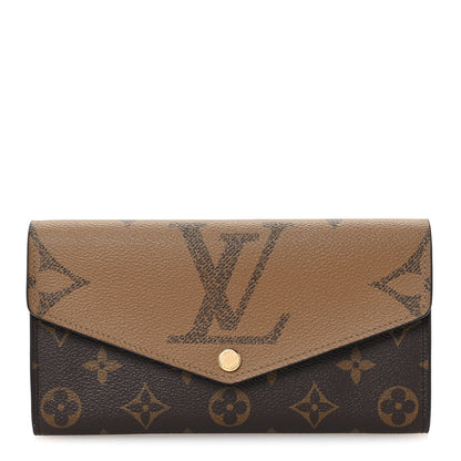 Louis Vuitton Reverse Monogram Giant Sarah Wallet 1 of 7