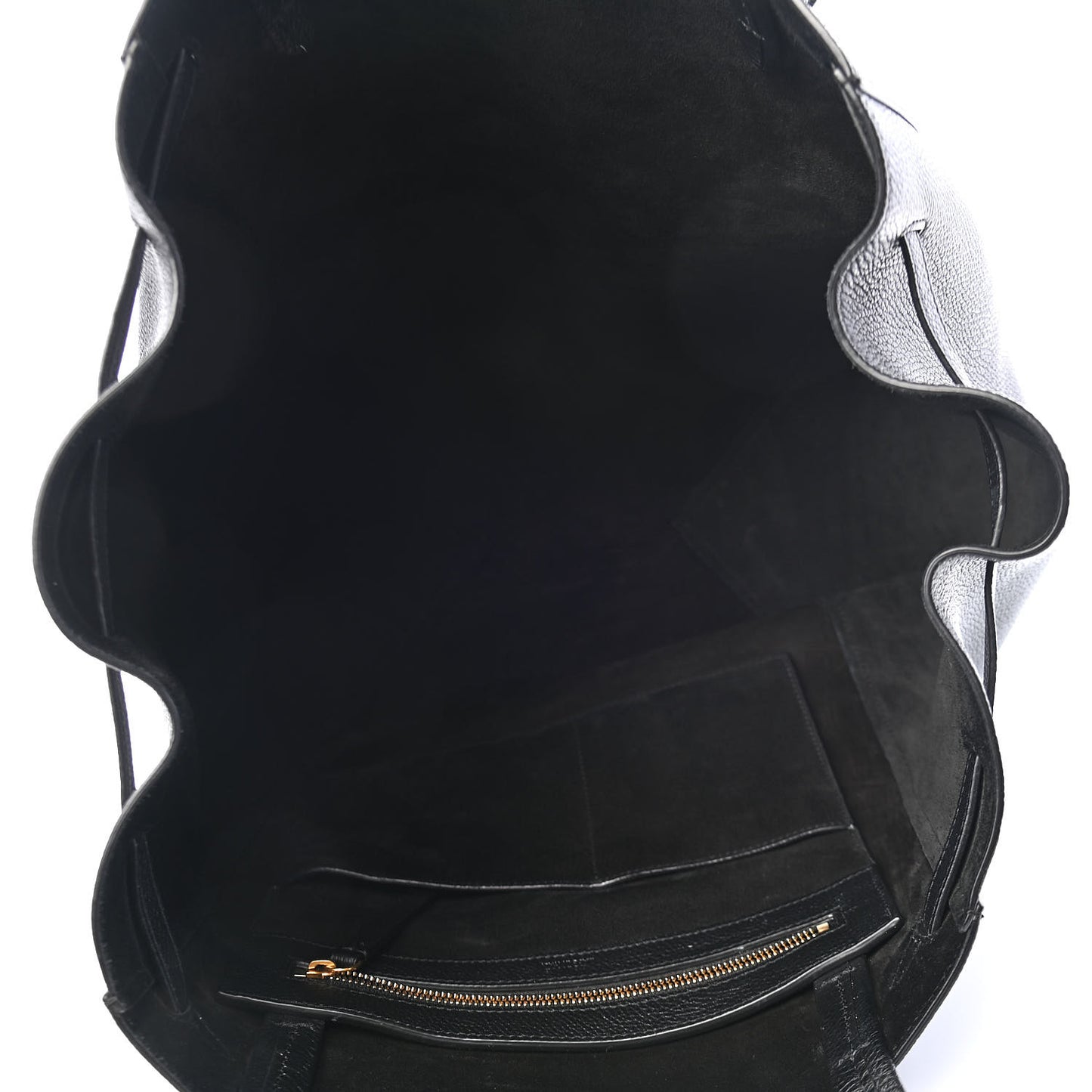 Soft Grained Calfskin Medium Belt Cabas Phantom Black