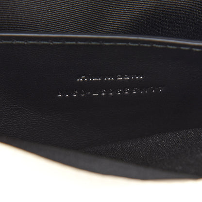 Saint Laurent Crinkled Calfskin Matelasse Monogram Baby Niki Chain Satchel Blanc Vintage 7 of 10