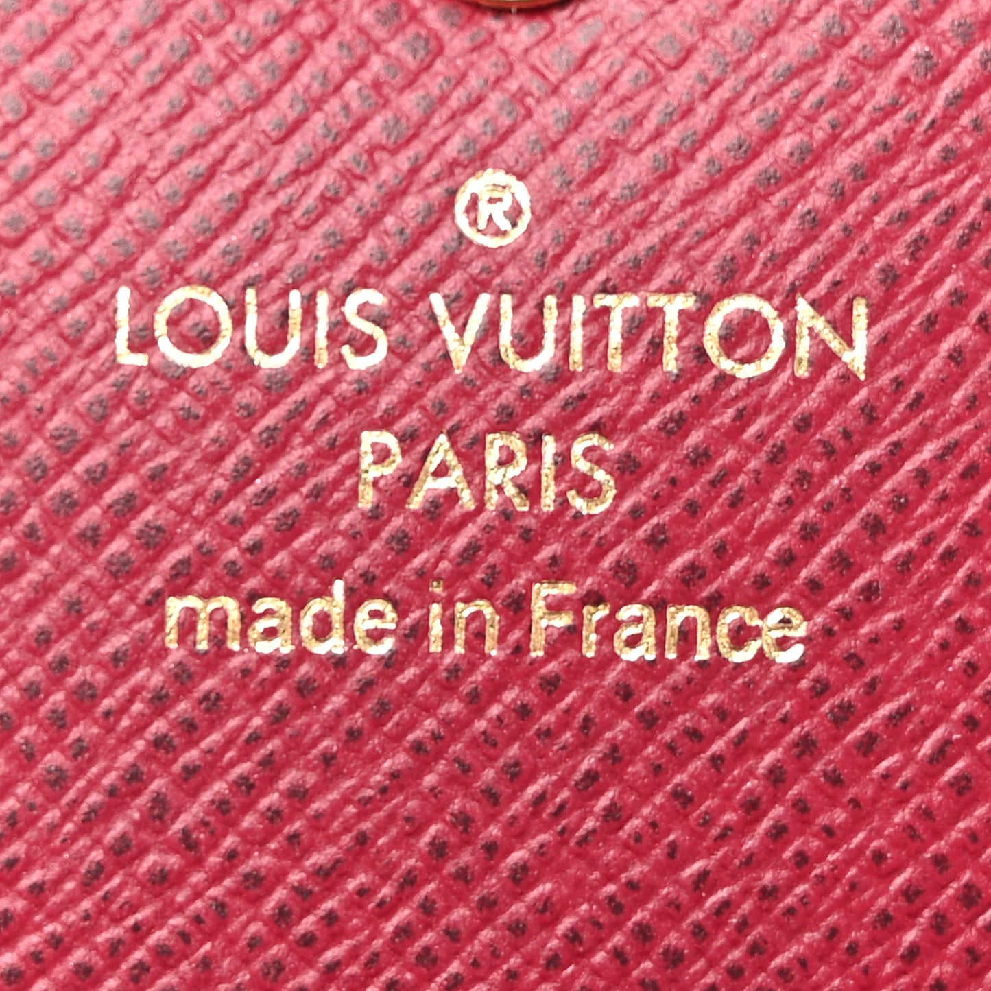 LOUIS VUITTON Monogram Emilie Wallet Fuchsia