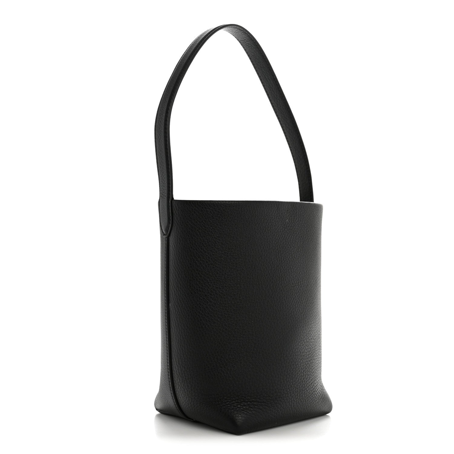 The Row Grained Calfskin Small N/S Park Tote Black 3 of 9