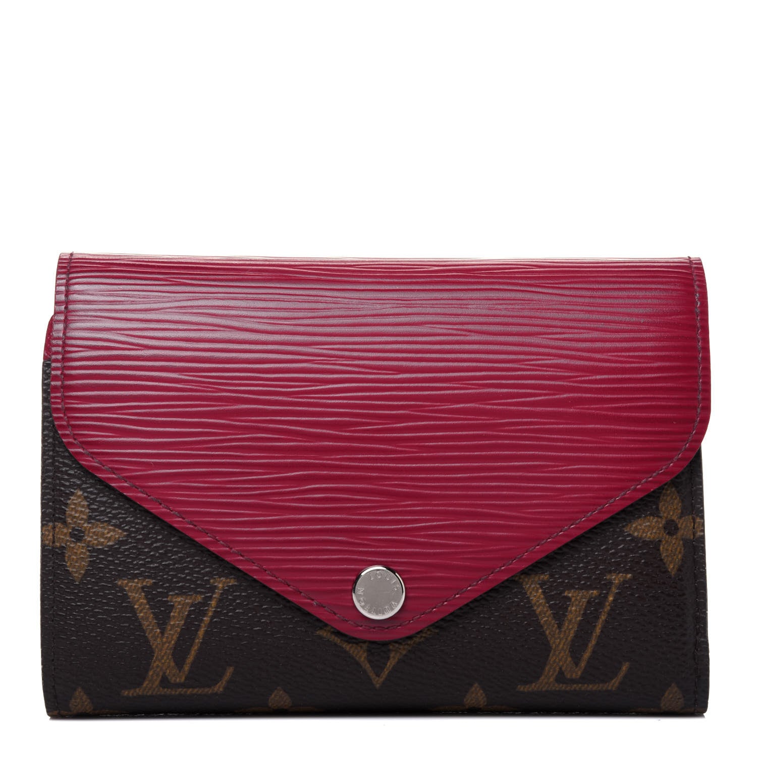 Louis Vuitton Epi Monogram Marie-Lou Compact Wallet Fuchsia 1 of 14