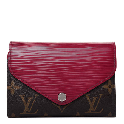 Louis Vuitton Epi Monogram Marie-Lou Compact Wallet Fuchsia 1 of 14