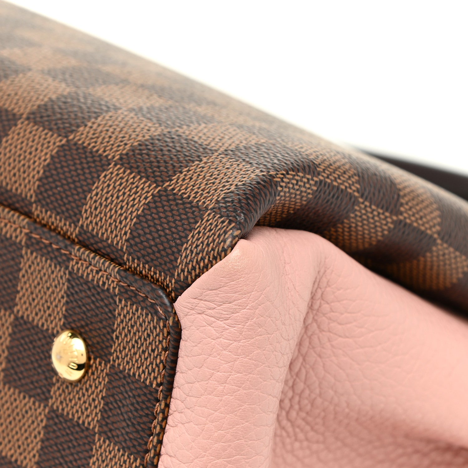 Louis Vuitton Cuir Taurillon Damier Ebene Normandy Magnolia 13 of 13