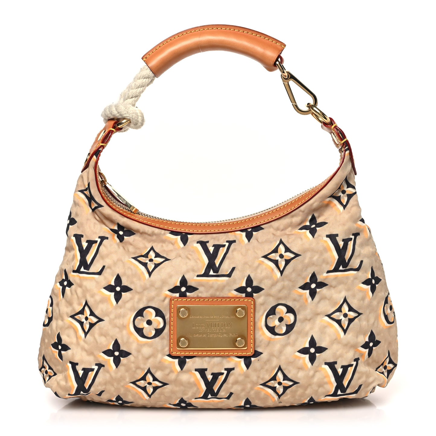 Nylon Monogram Cruise Bulles PM Beige