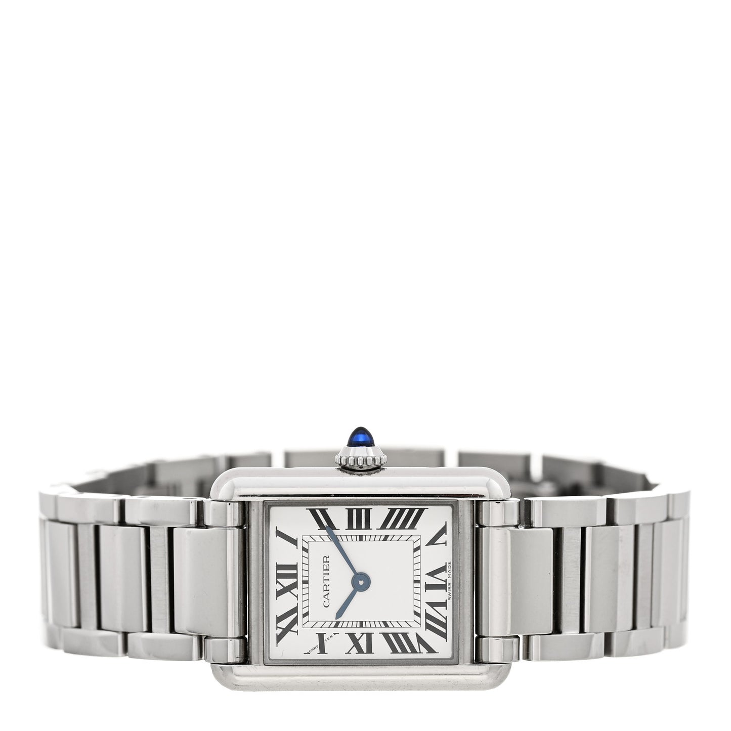 Stainless Steel 22mm Tank Must Quartz Watch