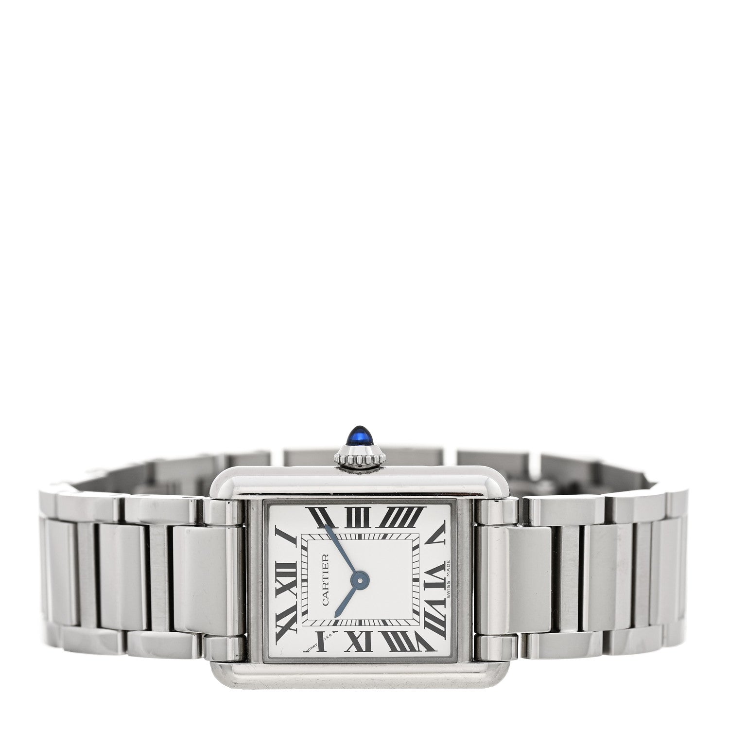 Cartier Stainless Steel 22mm Tank Must Quartz Watch 2 of 4