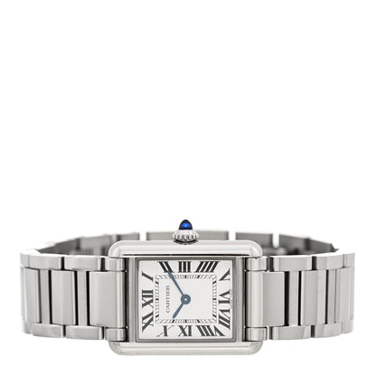 Cartier Stainless Steel 22mm Tank Must Quartz Watch 2 of 4