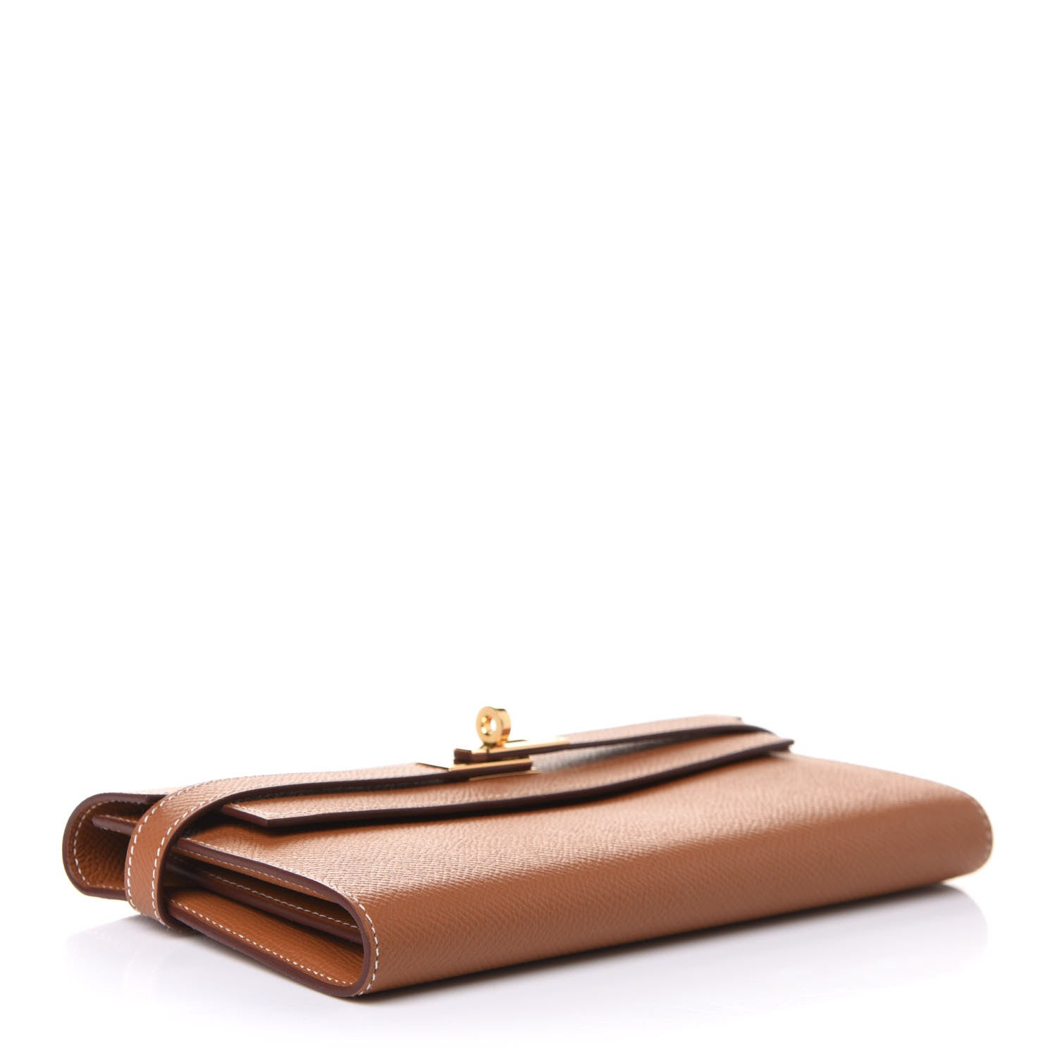 Hermes Epsom Kelly Longue Wallet Gold 4 of 9